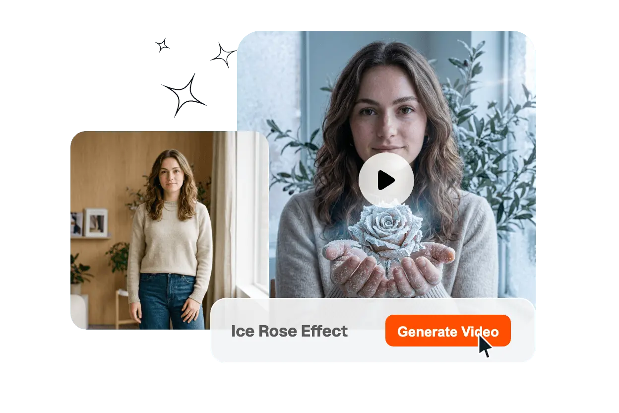 Ice Rose Effect