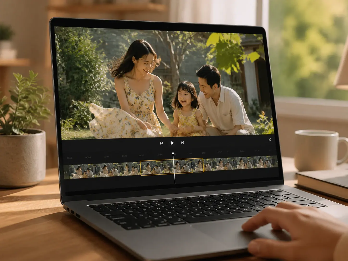 In Browser Preview and Trim feature in Animate Photos - AI Photo Animator Online Fast