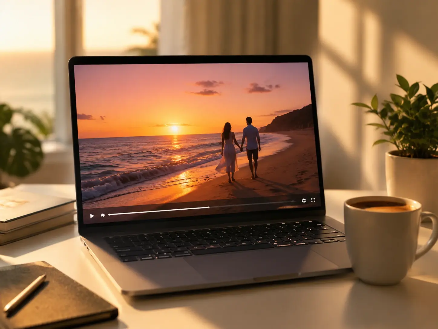 Browser Based Export Review feature in Photo to Video AI - AI Photo to Video Generator