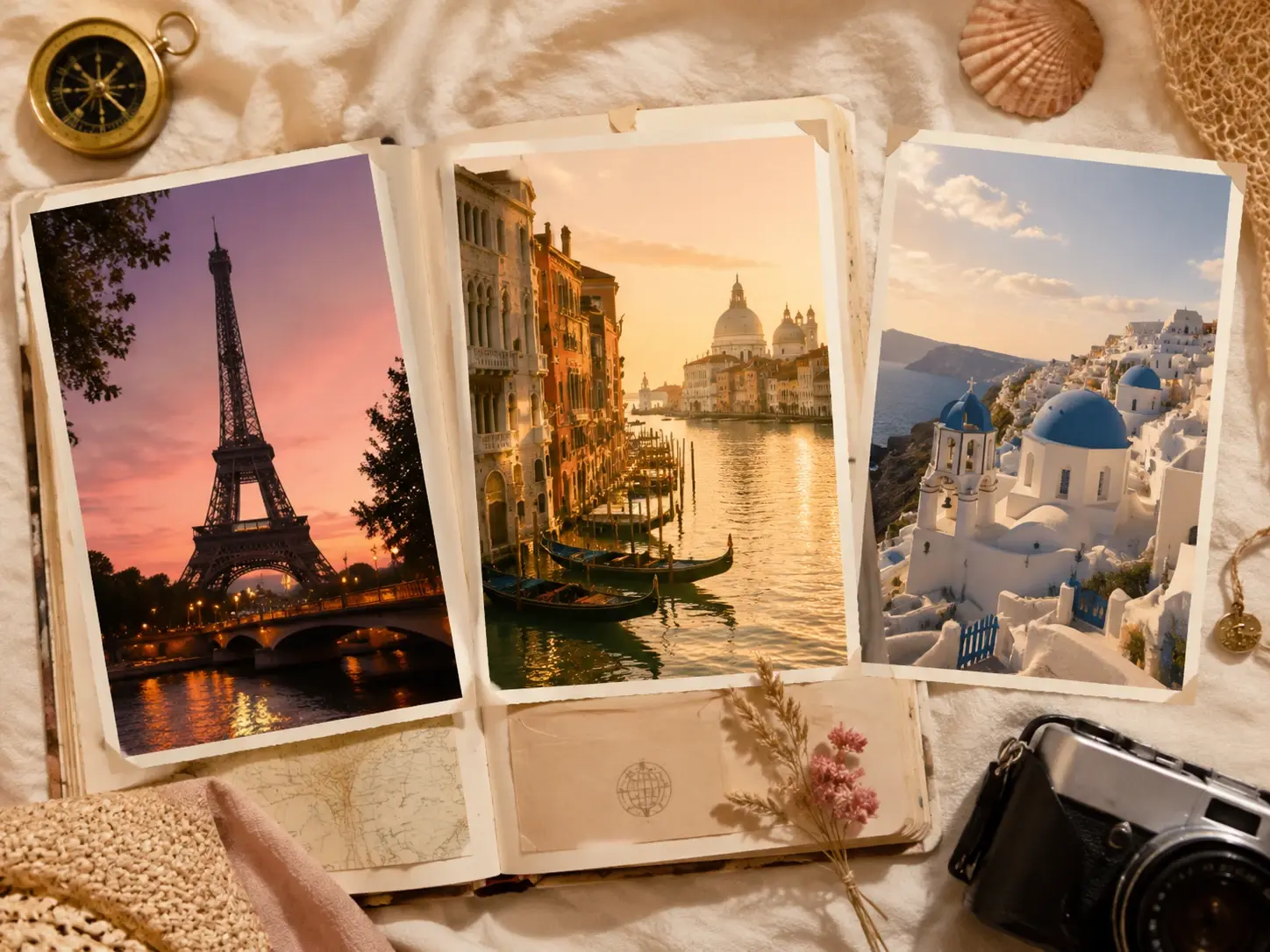 Travel Photo Album Video example for Photo Video Maker - Online Picture Movie Maker