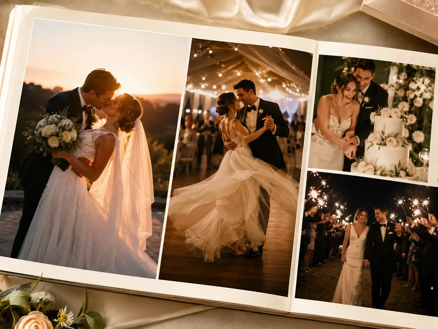 Wedding and Anniversary Photo Movie example for Photo Video Maker - Online Picture Movie Maker
